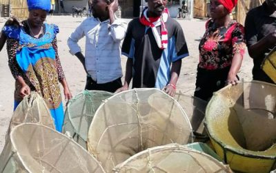 Confiscating fish traps
